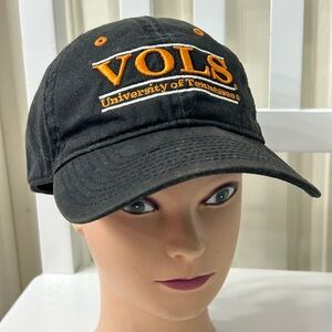 Y2K Tennessee VOLS Classic Split Bar Adjustable Strap Dad Hat The Game NCAA